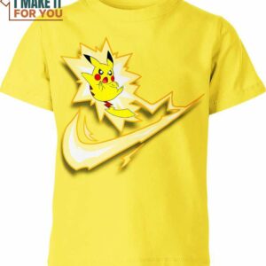 Pikachu Pokemon Nike Shirt, Best Gift Ideas for the Ultimate Pokemon Lover