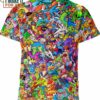 Pokemon 3D Shirt, Unique Presents for the Stylish Pokemon Lover