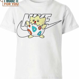 Togepi Pokemon Nike Shirt, Perfect Present for Pokemon Fans
