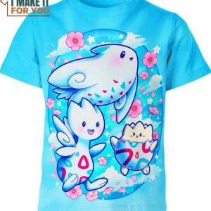 Togepi Pokemon Shirt, Top Pokemon Gifts for Adults