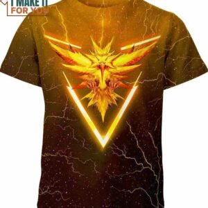 Zapdos Pokemon Shirt, Gifts for Pokemon Lovers