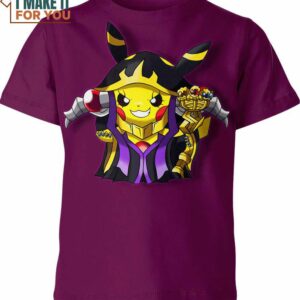 Ainz Ooal Gown Overlord x Pikachu Pokemon Shirt, Pokemon 3D T-Shirts for Sale Ainz Ooal Gown Overlord x Pikachu Pokemon Shirt, Pokemon 3D T-Shirts for Sale