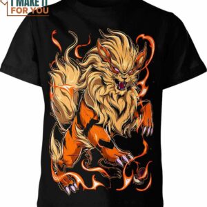 Arcanine Pokemon Shirt, Cool Pokemon Gifts