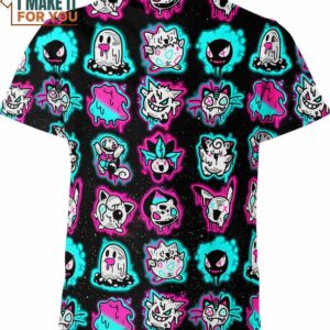 Ghost Pokemon Shirt, Celebrate Halloween with Pokemon Style