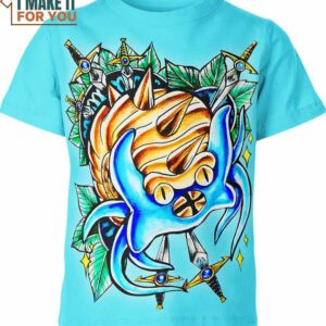 Omastar Pokemon Shirt, Pokemon Clothing for Adults