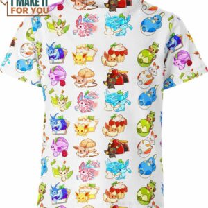 Pokemon Collage T-Shirt, Featuring All Your Favorite Characters