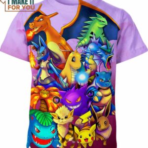 Pokemon Shirt, Special Edition Pokemon Christmas Shirts