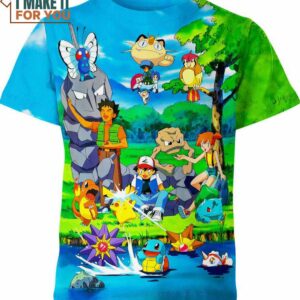 Pokemon Shirt, Step Up Your Fashion Game with Pokemon Apparel