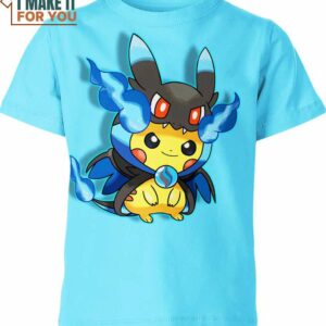 Charizard x Pikachu Pokemon Shirt, 3D Tee for Pokemon Lovers