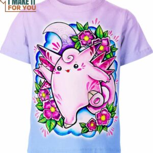 Clefable Pokemon Shirt, Exceptional Presents for Your Favorite Pokemon Enthusiast
