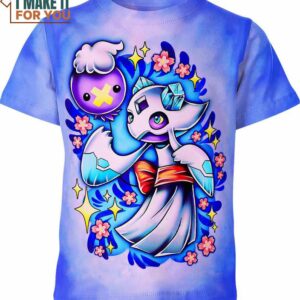 Drifloon and Froslass Pokemon Shirt, Unforgettable Pokemon Gift