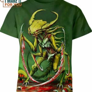 Kabutops Horror Pokemon Shirt, Perfect Gift for Pokemon Enthusiasts