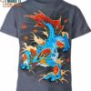 Marshtomp Japan Art Pokemon Shirt, Stylish Pokemon Shirts for Men