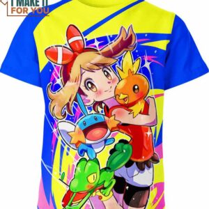 May Mudkip Torchic Treecko Pokemon Shirt, The Perfect Wardrobe Addition for the Pokemon Lover