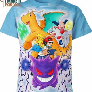 Pokemon Shirt, Stylish Apparel for Pokemon Lover