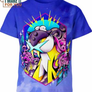 Raikou 3D Pokemon Shirt, The Ultimate Pokemon Themed Apparel