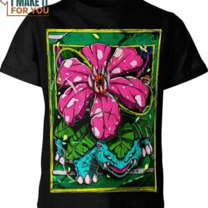 Venusaur Street Style Pokemon Shirt, Stylish Pokemon Shirts for Men