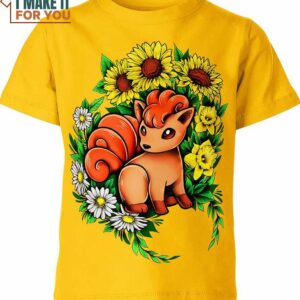 Vulpix Pokemon Shirt, Celebrate the Holidays with Pokemon