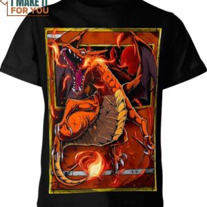 Charizard Dragon Pokemon Shirt, Unforgettable Pokemon Gift