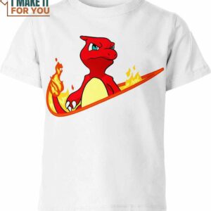Charmelion Pokemon Nike Shirt, Best Gift Ideas for the Ultimate Pokemon Lover