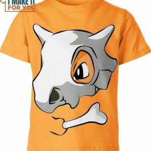 Cubone Classic  Pokemon 3D Shirt, Top-Rated Pokemon T-Shirts