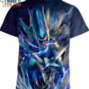 Dialga 3D Art Pokemon Shirt, The Ultimate Pokemon Themed Apparel