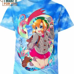 Gloria Pokemon Shirt, Eye-catching Pokemon Apparel