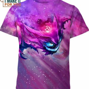 Grim Haunter Pokemon Shirt, Pokemon 3D T-Shirts for Sale