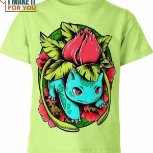 Ivysaur Pokemon Shirt, Adorable Pokemon Shirts