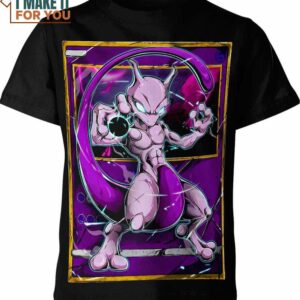Mew Two 3D Pokemon Shirt, Pokemon Gift for All Ages