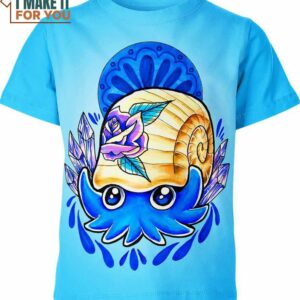 Omanyte Pokemon Shirt, The Ultimate Pokemon Themed Apparel