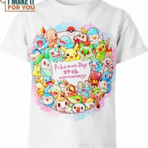 Pokemon Day Anniversary Shirt, Best Gift Ideas for the Ultimate Pokemon Lover