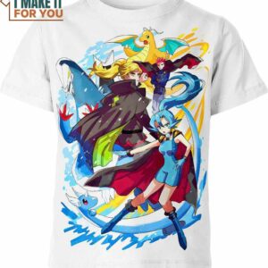 Pokemon Dragons Shirt, Top Pokemon Gifts for Adults