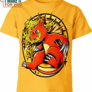 Charmeleon Pokemon Shirt, Perfect Present for Pokemon Fans
