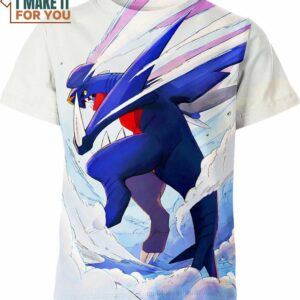 Garchomp Pokemon Shirt, Pokemon 3D T-Shirts for Sale