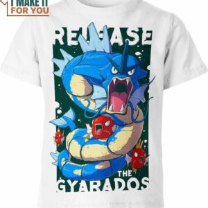 Gyarados Pokemon Shirt, Top Pokemon Gifts for Adults