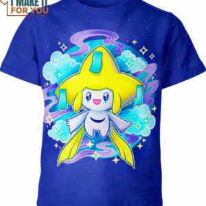 Jirachi Classic Pokemon Shirt, Pokemon Graphic Tees