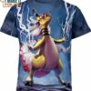 Mega Ampharos Pokemon Shirt, Perfect Birthday Gift for Pokemon Fans