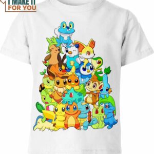 Pokemon Shirt, Bold Pokemon Fashion Statement
