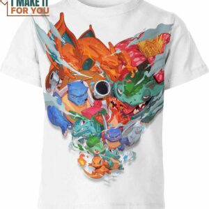 Pokemon Shirt, Ideal Pokemon Gift for Friends and Family