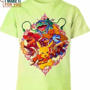 Pokemon Shirt, The Perfect Apparel for Pokemon Fans