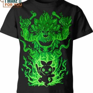 Pokemon Shirt, Unique 3D Pokemon T-Shirt for Anime Fans