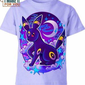 Umbreon Cute Art Pokemon Shirt, Amazing Presents for Pokemon Fans of All Ages