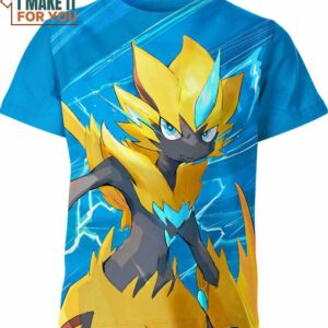 Zeraora Pokemon Shirt, Perfect Present for Pokemon Fans