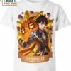 Zhongli Genshin Impact and Pokemon Shirt, Best Pokemon Gifts for Your Loved Ones