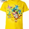 Eevee X Pikachu Pokemon Shirt, Exciting Pokemon Gift Ideas