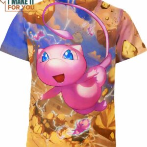 Mew 3D Pokemon Shirt, Unforgettable Pokemon Gift