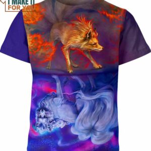 Ninetales Pokemon Shirt, Pokemon Gifts for Men