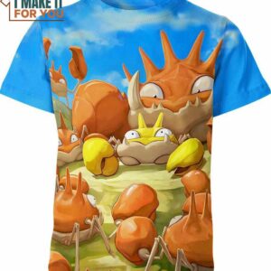 Shiny Krabby Pokemon Shirt, Best Pokemon Gifts for Your Loved Ones