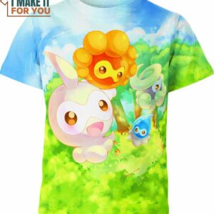 Castform Pokemon Shirt, Perfect Birthday Gift for Pokemon Fans